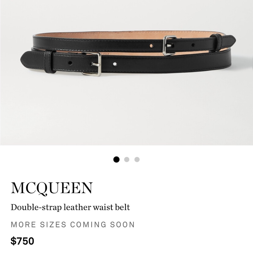 Black Leather Belt